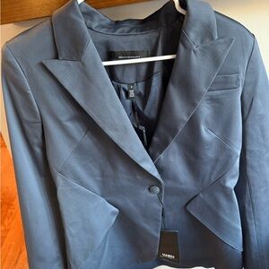 White House Black Market Slate Blazer